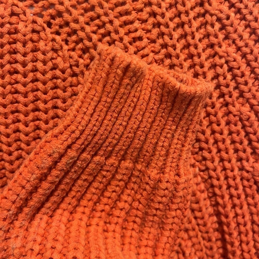 J. CREW | Beautiful Orange Autumn Sweater - Picture 12 of 13